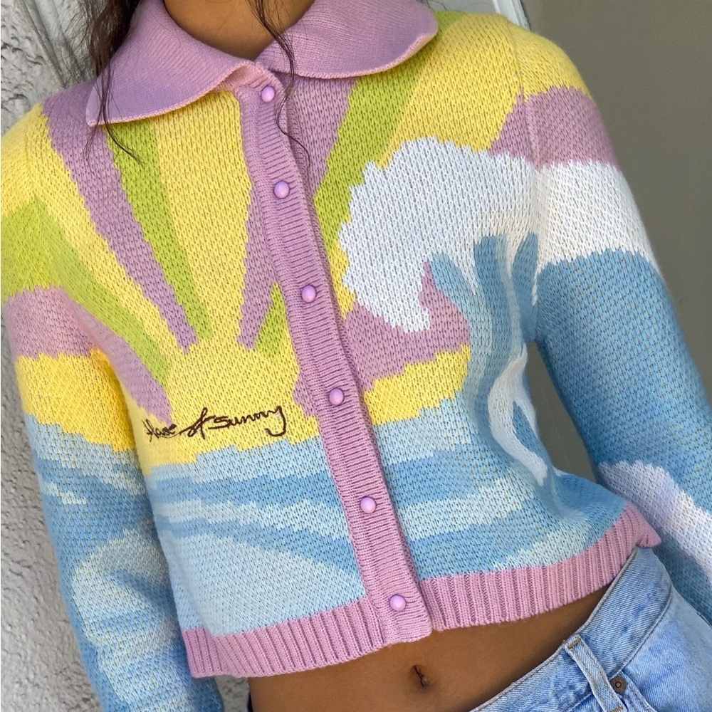 House of Sunny High Tides Cardigan Size XS